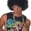 Jumbo Afro Costume Wig - Black -Video Game Costumes Shop 60334 full 1
