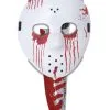 Slasher Hockey Mask And Knife Accessory -Video Game Costumes Shop 60624 full 1