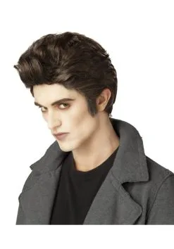 Love At First Bite Costume Wig (Brown)