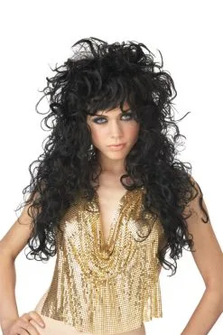 Seduction Costume Wig - Black