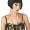 Flirty Flapper Costume Wig - Black -Video Game Costumes Shop 70443 full 1