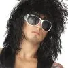 Rockin' Dude Costume Wig (Black) -Video Game Costumes Shop 70476 full 1