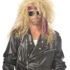 Heavy Metal Rocker Costume Wig - Blonde -Video Game Costumes Shop 70544 full 1