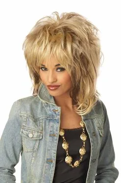 Rockin' Soul Costume Wig (Blonde)