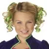 Curly Clips Accessory (Green) -Video Game Costumes Shop 70609 full 1