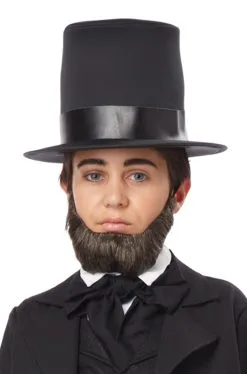 Child Honest Abe Beard (Dark Brown)
