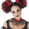 Black And Red Clown Puffs -Video Game Costumes Shop 70887 full 1