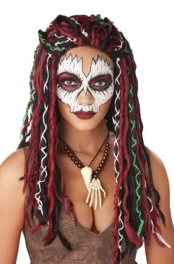 Voodoo Priestess Adult Wig