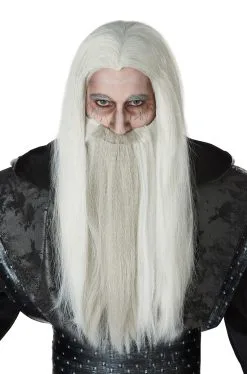Dark Wizard Wig And Beard