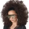 3/4 Curly Fall Adult Wig (Brunette)