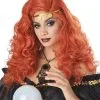 Mystified Adult Wig (Auburn) -Video Game Costumes Shop 70947 full 1