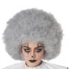 Jumbo Afro Adult Wig (Grey)