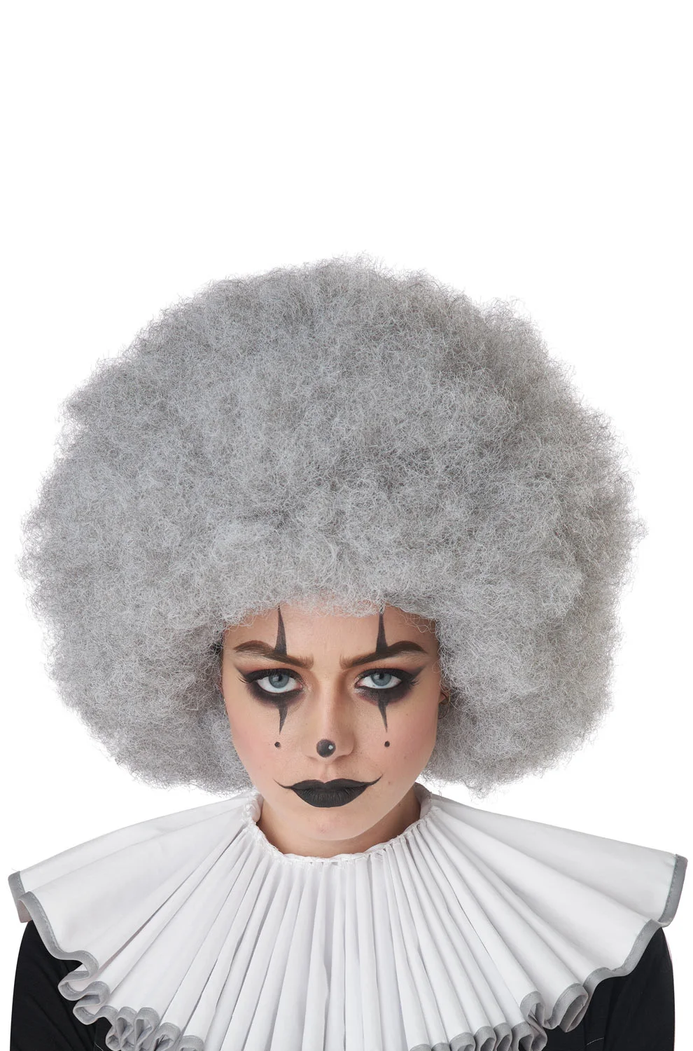 Jumbo Afro Adult Wig (Grey) 3 Jumbo Afro Adult Wig (Grey)