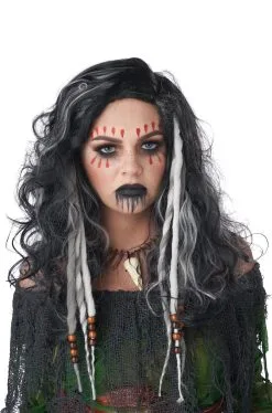 Clip-In Dreads (Grey)