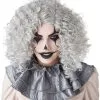 Corkscrew Clown Curls Wig (Grey) -Video Game Costumes Shop CC7020 119 full 1