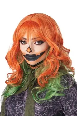 Pumpkin Blossom Adult Wig