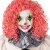Glow In The Dark Curly Clown Wig 2 Glow In The Dark Curly Clown Wig -Video Game Costumes Shop CC7020 125 full 1