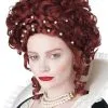 Elizabethan Lady Adult Wig -Video Game Costumes Shop CC7020 126 full 1