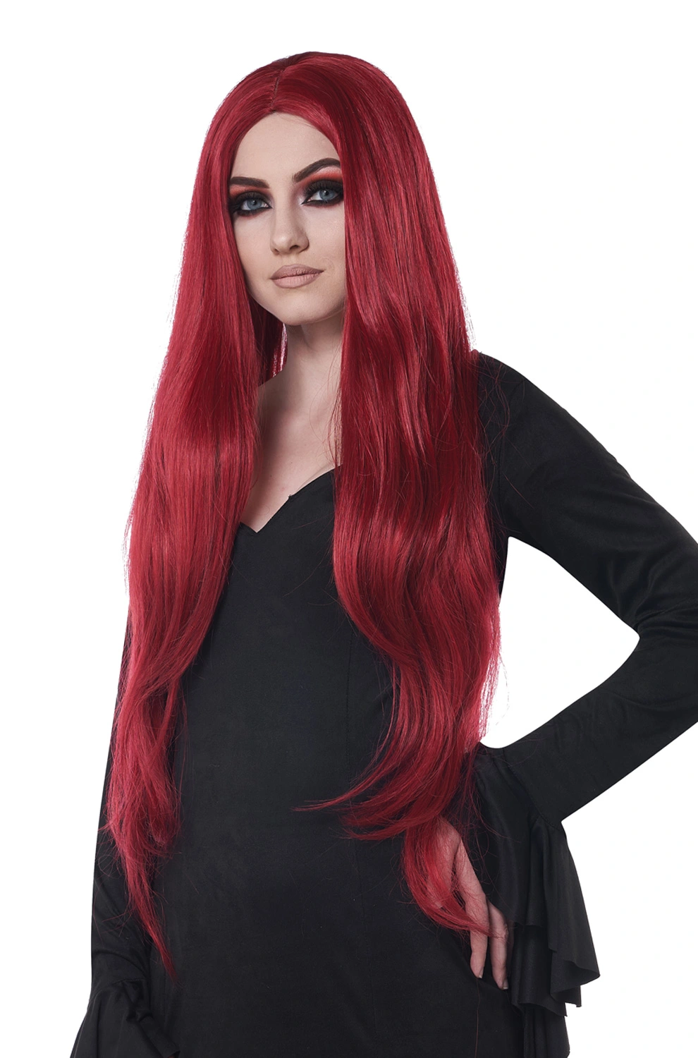 XL Cosplay Adult Wig (Dark Red) 3 XL Cosplay Adult Wig (Dark Red)