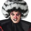 Spiral Clown Wig (Black/White)