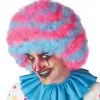 Spiral Clown Wig (Blue/Pink) -Video Game Costumes Shop CC7221 219 full 1