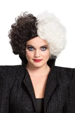 Cruella Live Action Adult Wig