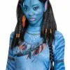 Neytiri Classic Adult Wig -Video Game Costumes Shop D129259 full 1