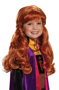 Frozen 2 Anna Child Wig