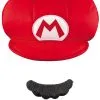 Mario Child Hat And Moustache -Video Game Costumes Shop D73755 full 1