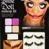 Zombie Doll Face Make-Up Kit 1 Zombie Doll Face Make-Up Kit -Video Game Costumes Shop F5638Z full 1