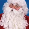 Deluxe Santa Wig And Beard Set