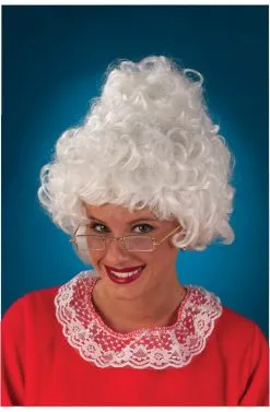 Mrs Santa Costume Wig