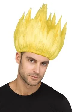 Anime Cartoon Wig (Yellow)