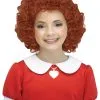 Little Orphan Annie Child Wig -Video Game Costumes Shop F92332 full 1