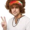 Hippie Fro Adult Wig -Video Game Costumes Shop F92457 full 1