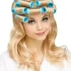 Housewife Curler Wig (Blonde) -Video Game Costumes Shop F92550BL full 1