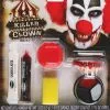 Killer Clown Makeup Kit -Video Game Costumes Shop F9422KC full 1