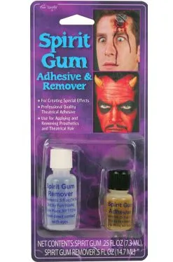 Spirit Gum Adhesive And Remover