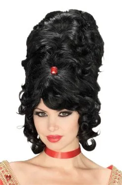 Beehive Wig (Black)
