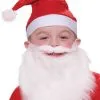 Child Santa Beard And Moustache -Video Game Costumes Shop FM65716 full 1