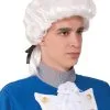 Deluxe Colonial Costume Wig (White)