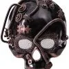 Industrial Skeleton Mask (Bronze) -Video Game Costumes Shop FM75993 full 1