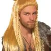 Viking Male Warrior Wig -Video Game Costumes Shop FM82864 full 1