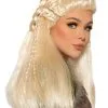 Viking Female Warrior Wig (Blonde) -Video Game Costumes Shop FM82865 full 1