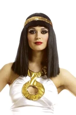 Cleopatra Wig And Headband