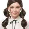 Bubble Pigtails Adult Wig -Video Game Costumes Shop FR21120 full 1