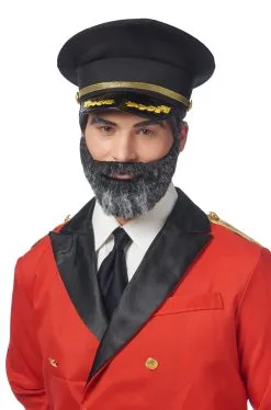 Captain Obvious Moustache And Beard
