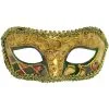 Zealous Extravagance Mardi Gras Mask (Green)
