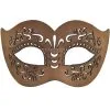 Divine Stranger Masquerade Mask (Brown) 1 Divine Stranger Masquerade Mask (Brown) -Video Game Costumes Shop M33160BR full 1