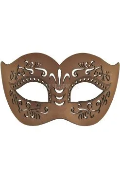 Divine Stranger Masquerade Mask (Brown)